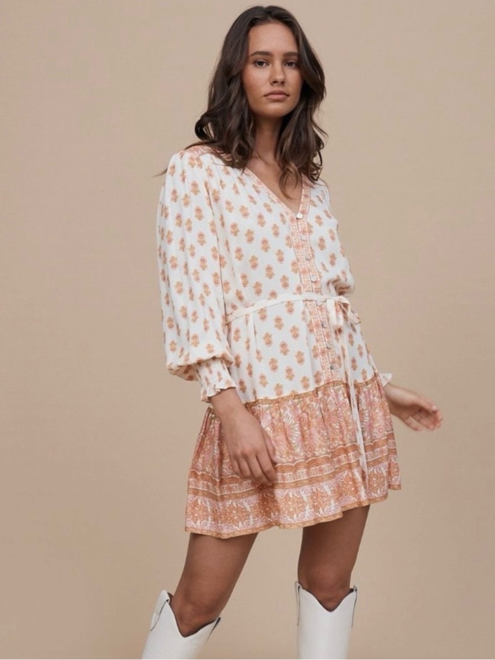 NWT Arnhem Babylon Tunic Dress in Sunray AU12